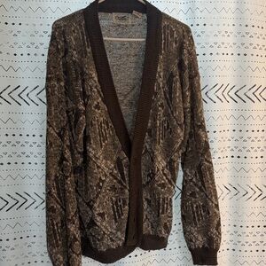 Vintage Grandpa Style Cardigan